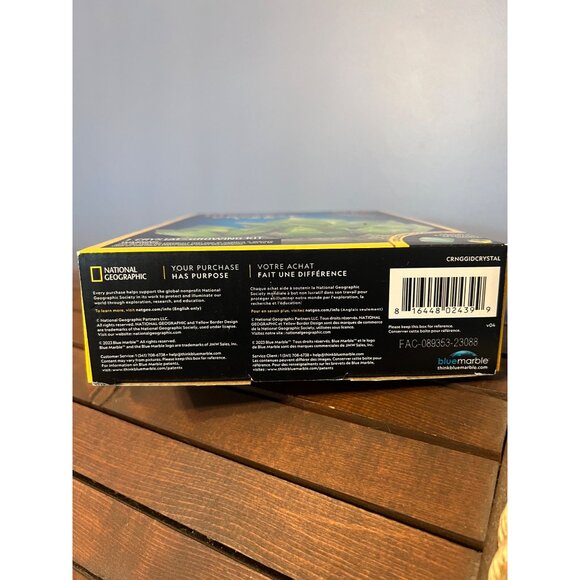 National Geographic Glow In The Dark Crystal Lab KitChildren Experiments Science - Picture 3 of 3